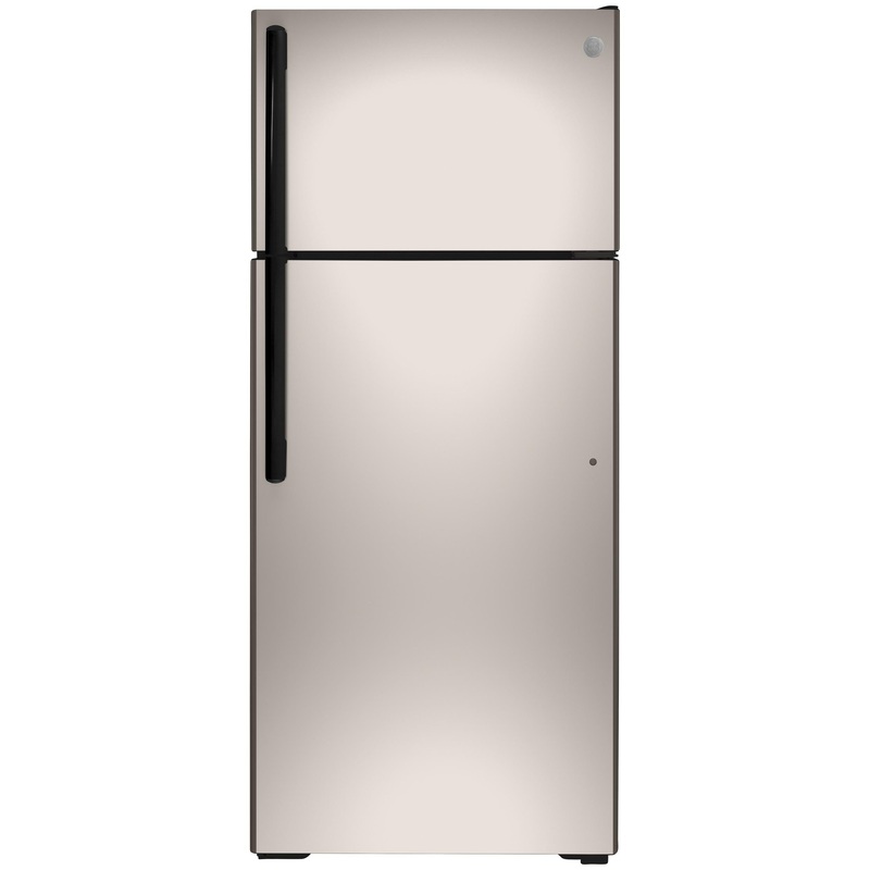 GTE18DCNRSA GE ENERGY STAR 17.5 Cu. Ft. Top-Freezer Refrigerator