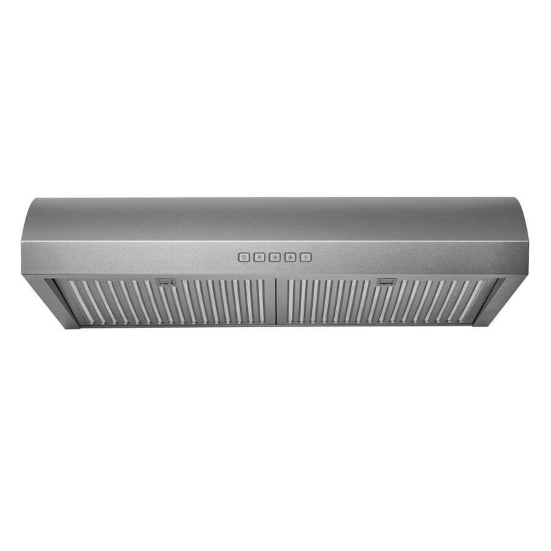 Hauslane UCB018SS30 Hauslane Chef 30-In Ductless Stainless Steel Undercabinet Range Hood