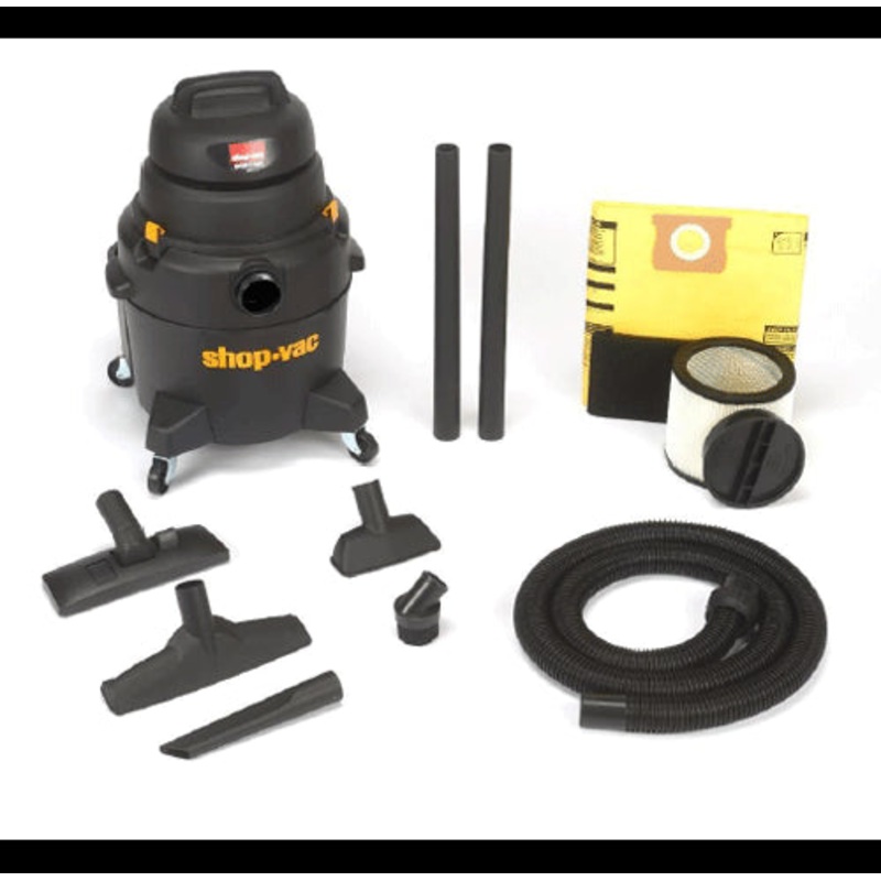 Shop-Vac 8 Gallon 6.0 HP Deluxe Wet Dry Vacuum