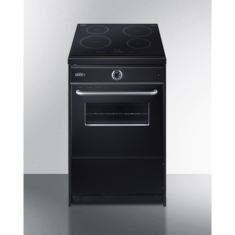 Summit TEM665CW 24″ Wide Induction Range