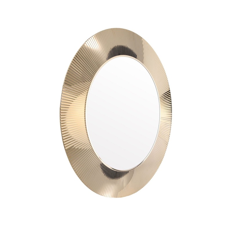 All Saints Metallic Mirror