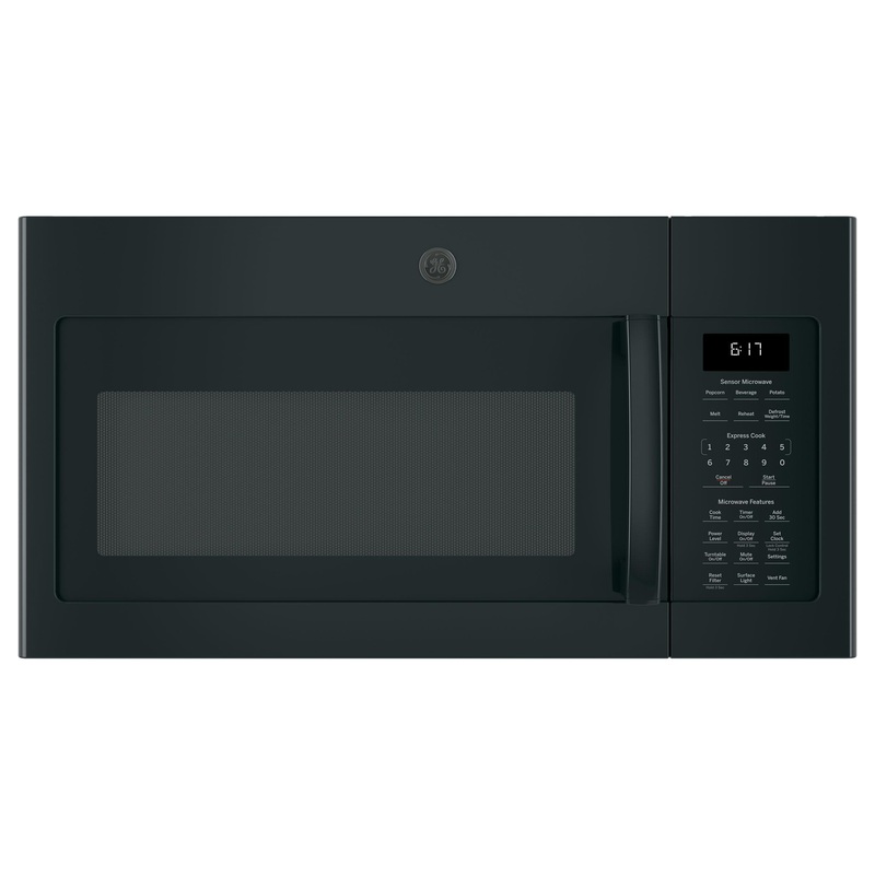 JVM6175DKBB GE 1.7 Cu. Ft. Over-the-Range Sensor Microwave Oven
