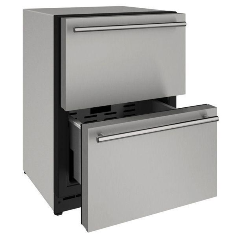U-Line U2224DWRS00A 2224dwr 24″ Refrigerator Drawers With Stainless Solid Finish (115 V/60 Hz)