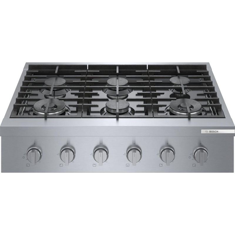 Bosch RGM8658UC 800 Series, Professional Rangetop, 36 “, Stainless steel