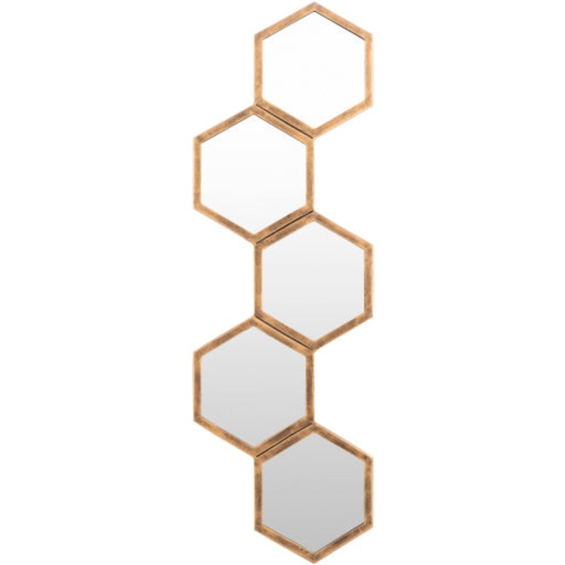 Charming Hexagon Decorative Mirror