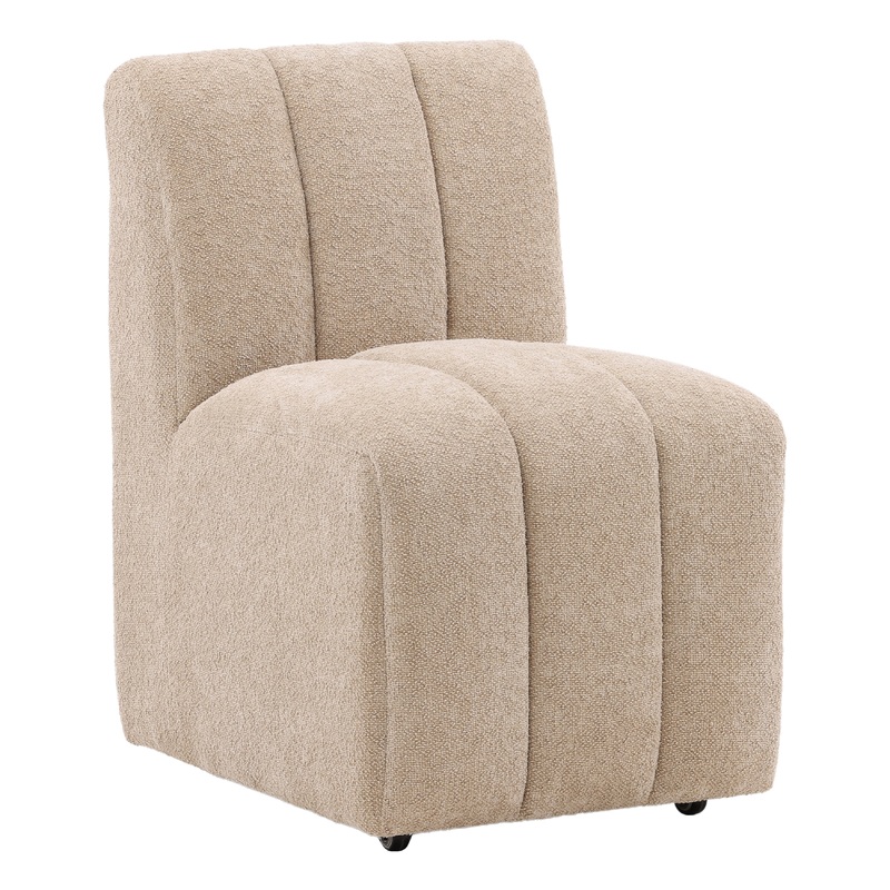 Elegant Camel-Toned Vintage-Inspired Bistro Stool