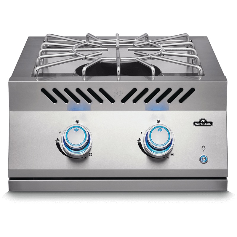 Napoleon Bbq BIB18PBPSS Built-In 700 Series Power Burner With Stainless Steel Cover , Stainless Steel , Propane