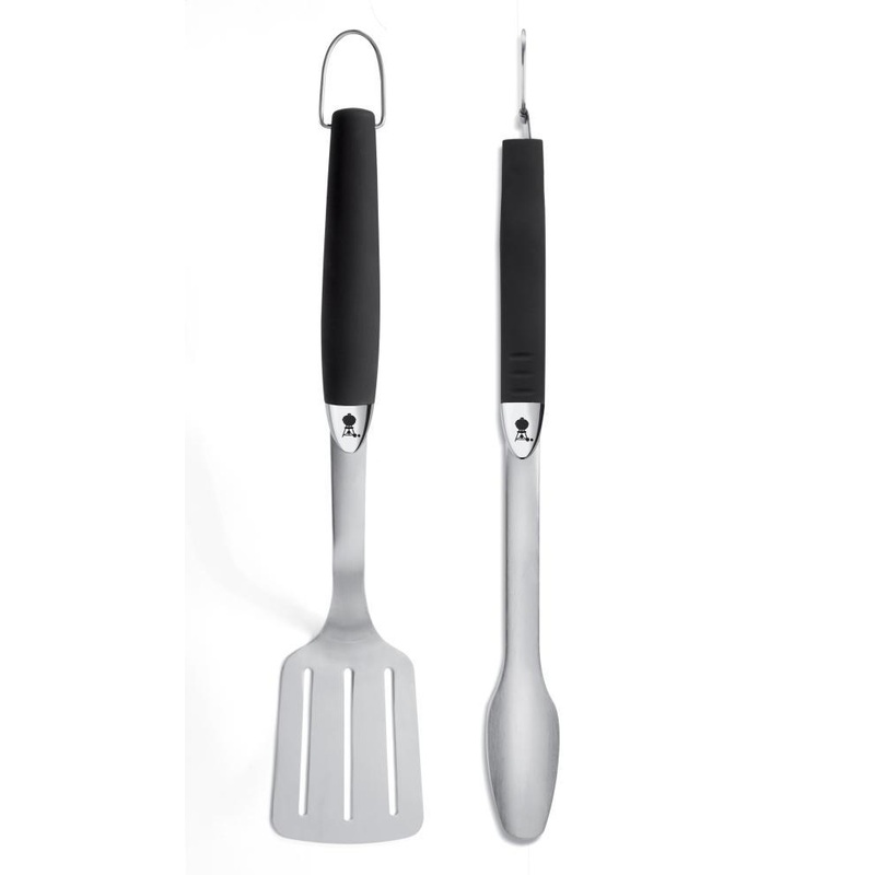 WEBER ORIGINAL – Stainless Steel Two-Piece Barbecue Tool Set