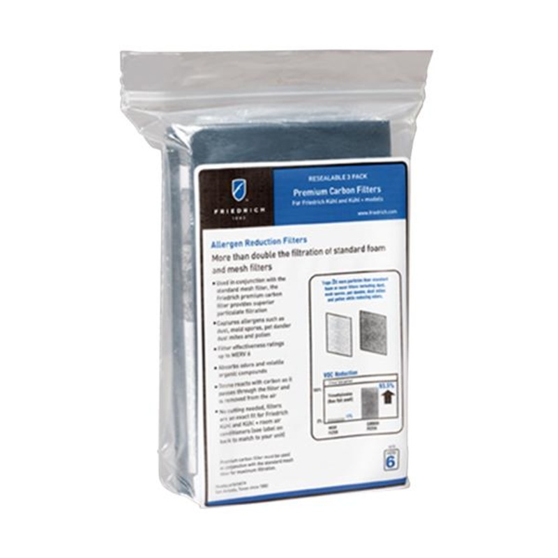 Friedrich KWCFM Kuhl CARBON FILTER KIT MEDIUM
