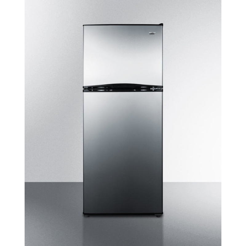 Summit FF1085SS 24″ Wide Top Mount Refrigerator-Freezer