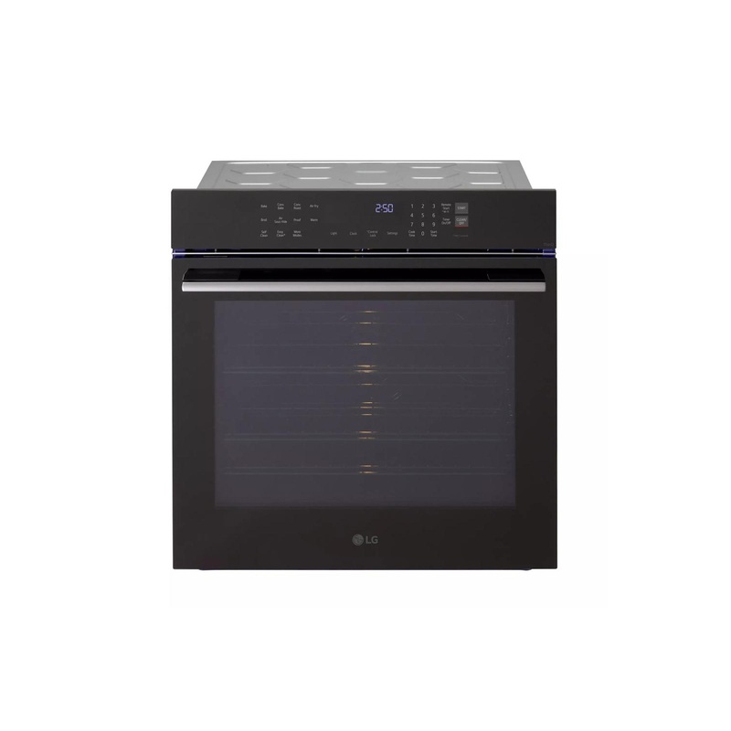 Lg WSED3023B 3.0 cu. ft. Smart Compact Wall Oven with True Convection and Air Fry