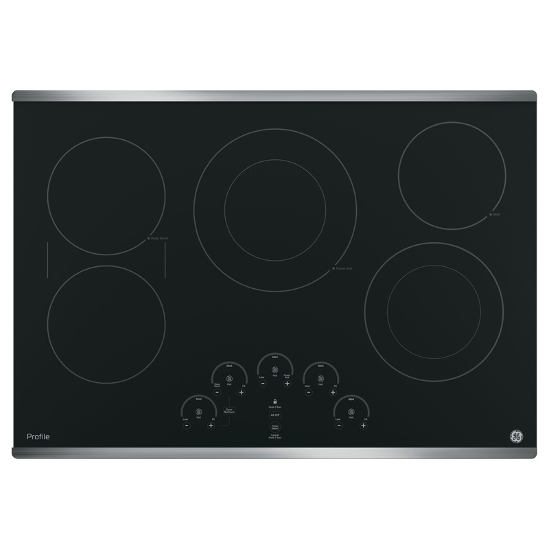 PP9030SJSS GE Profile 30″ Built-In Touch Control Electric Cooktop