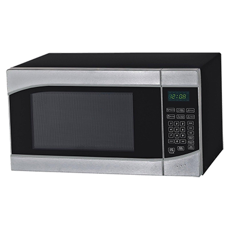 Avanti 0.9 cu. ft. Microwave Oven – Stainless Steel with Black Cabinet / 0.9 cu. ft.