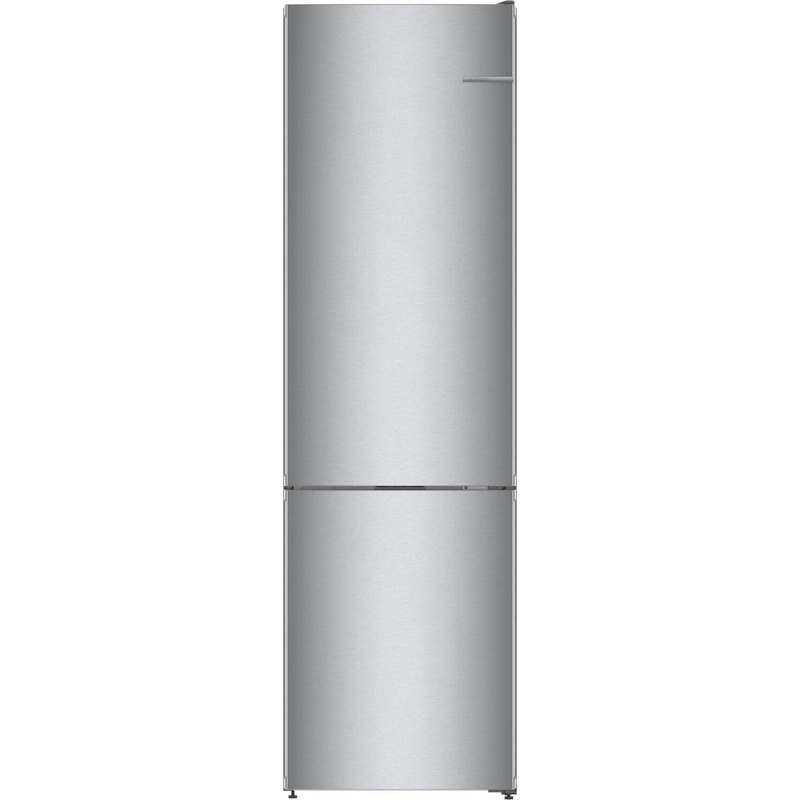 Bosch B24CB80ESS 800 Series, free-standing fridge-freezer with freezer at bottom, 24”, Brushed steel (with anti-fingerprint), Total No Frost