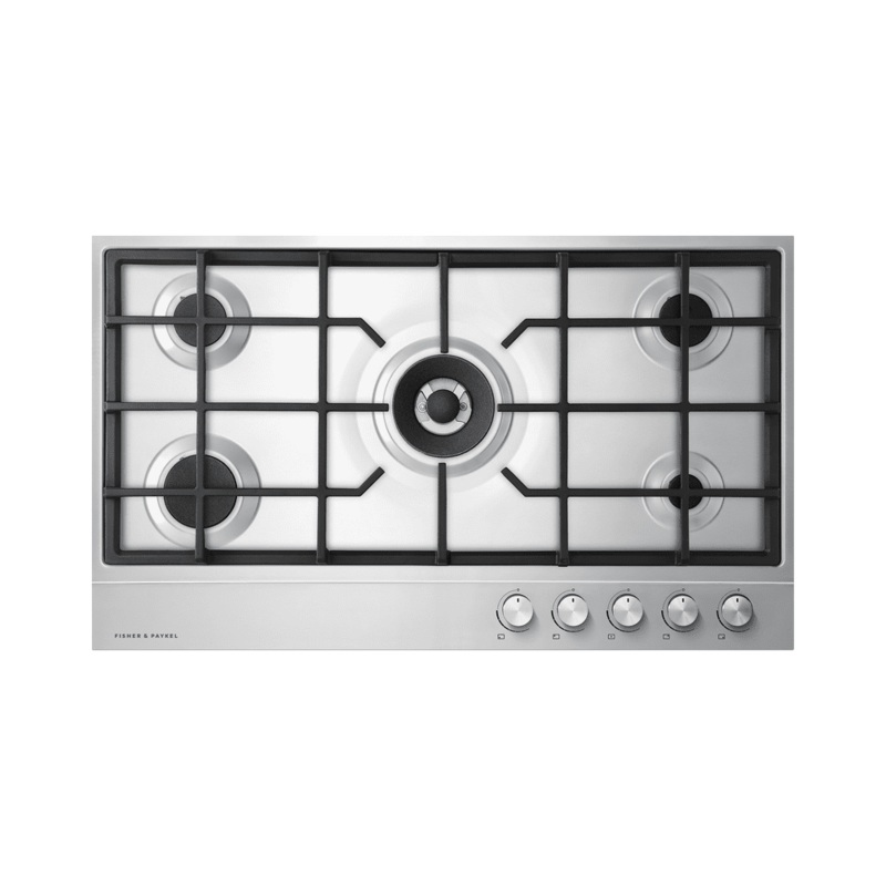 Fisher & Paykel CG365DLPX1N Gas On Steel Cooktop, 36″, Lpg