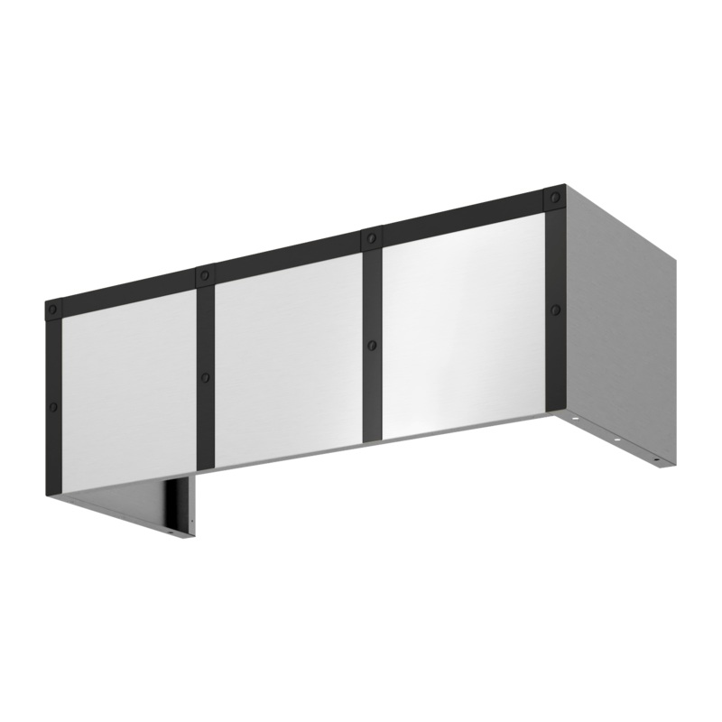 Zephyr BKDC14812AMB Duct Cover Banding Kit, 48in x 12in, Matte Black