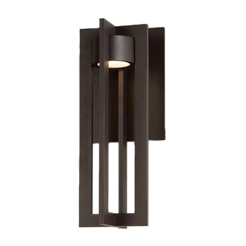 Chamber LED Outdoor Wall Light