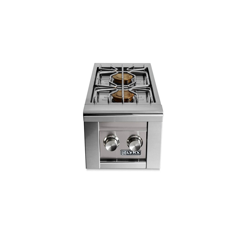 Lynx LSB22LSNG Built-In Double Side Burners – Limestone