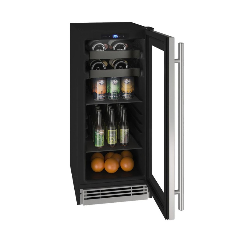 U-Line UHBV115SG01A Hbv115 15″ Beverage Center With Stainless Frame Finish (115 V/60 Hz)