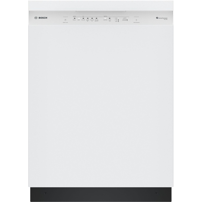 Bosch SHE41CM2N 100 Series, built-under dishwasher, 24”, White
