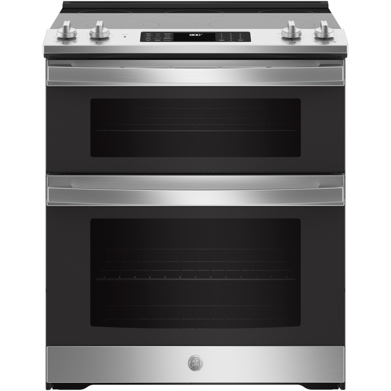 JSS86SPSS GE 30″ Slide-In Electric Convection Double Oven Range