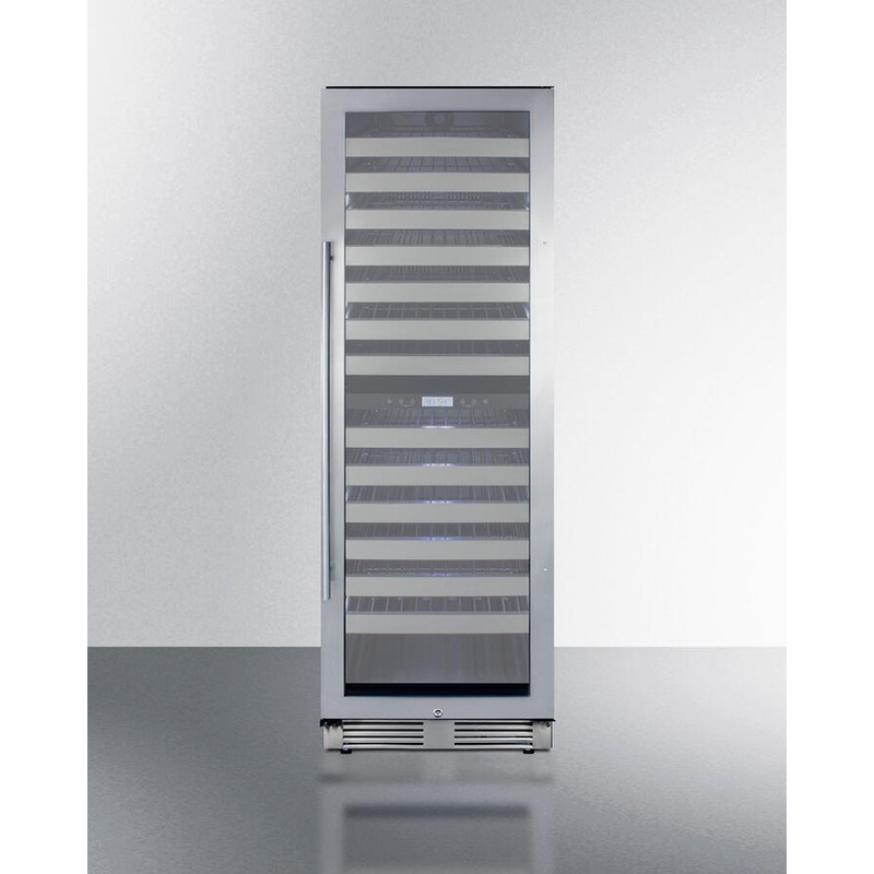 Summit SWCP2163CSS 24″ Wide Dual-Zone Wine Cellar