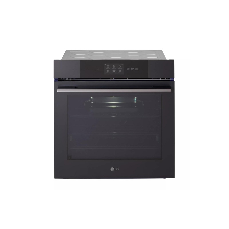 Lg WSED3067M 3.0 Cu. Ft. Smart Compact Wall Oven With Instaview, True Convection, Air Fry And Steam Baking