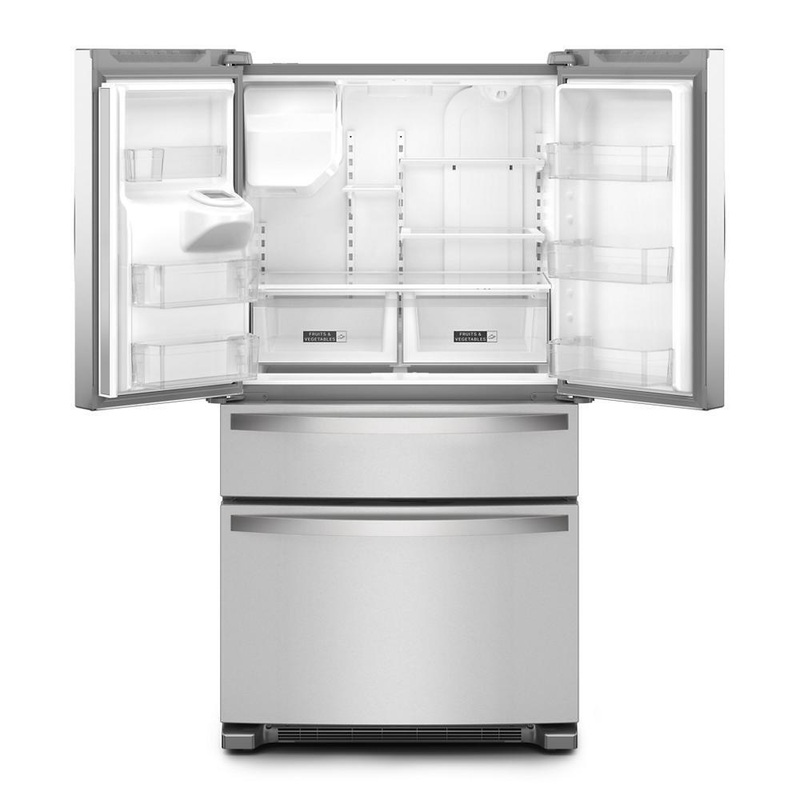 Whirlpool WRMF3636RZ 36-Inch Wide French Door Bottom Mount Refrigerator – 25 cu. ft.