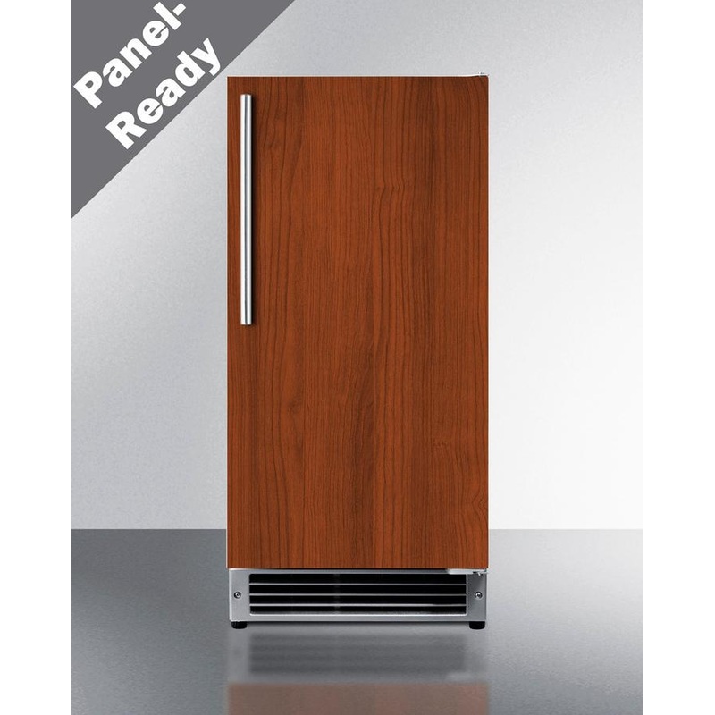 Summit BIM26H32IF 15″ Wide 25 Lb. Drain-free Icemaker, ADA Compliant (panel Not Included)