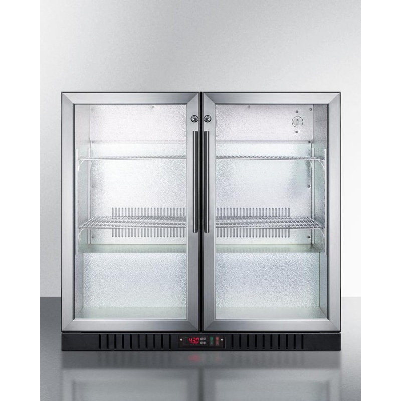Summit SCR7012DBCSS 36″ Wide Beverage Center