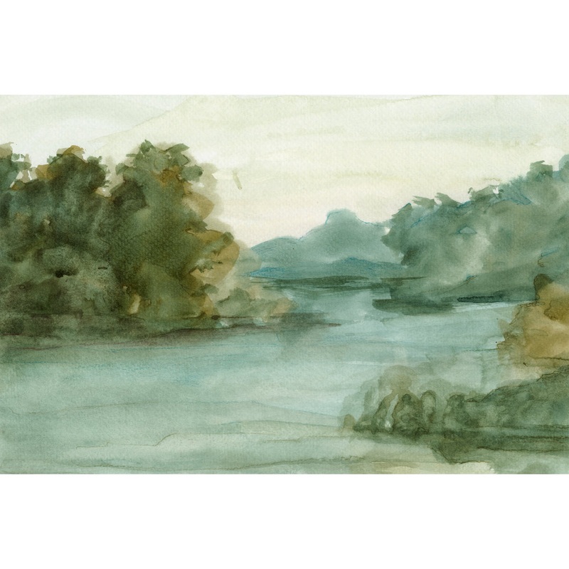 Watercolor Sketchbook I’ Painting on Canvas Three Posts Size: 8″ H x 12″ W   Format: Walnut Framed Canvas, Mat Included: No