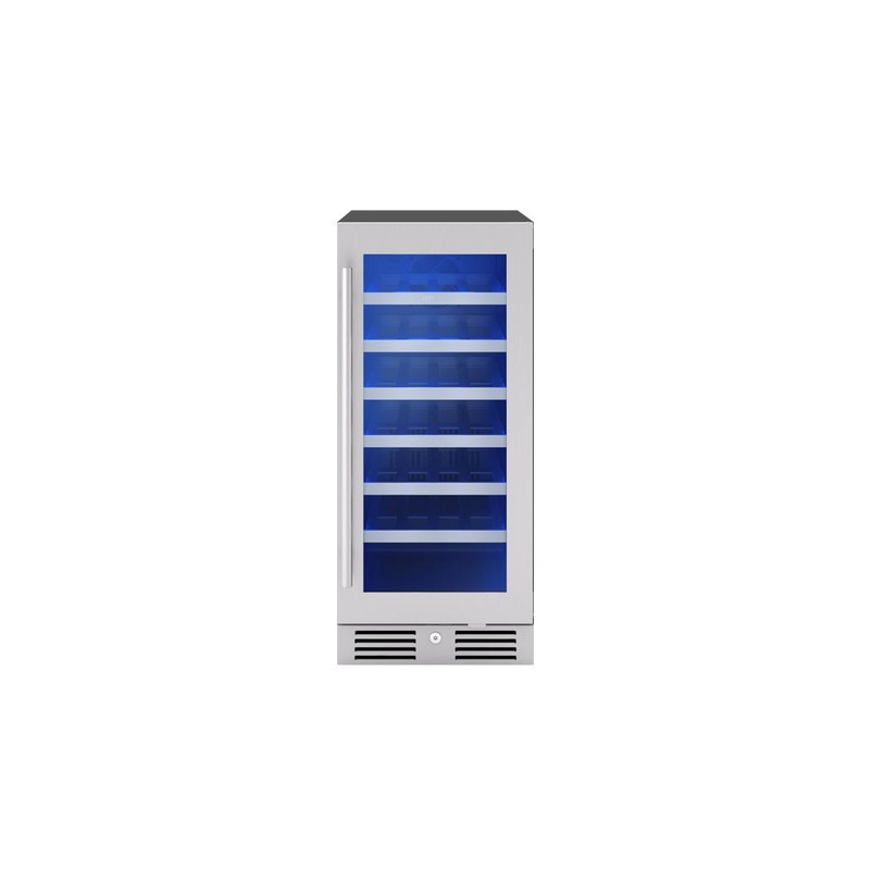 Zephyr PRW15C01CG 15″ Single Zone Wine Cooler