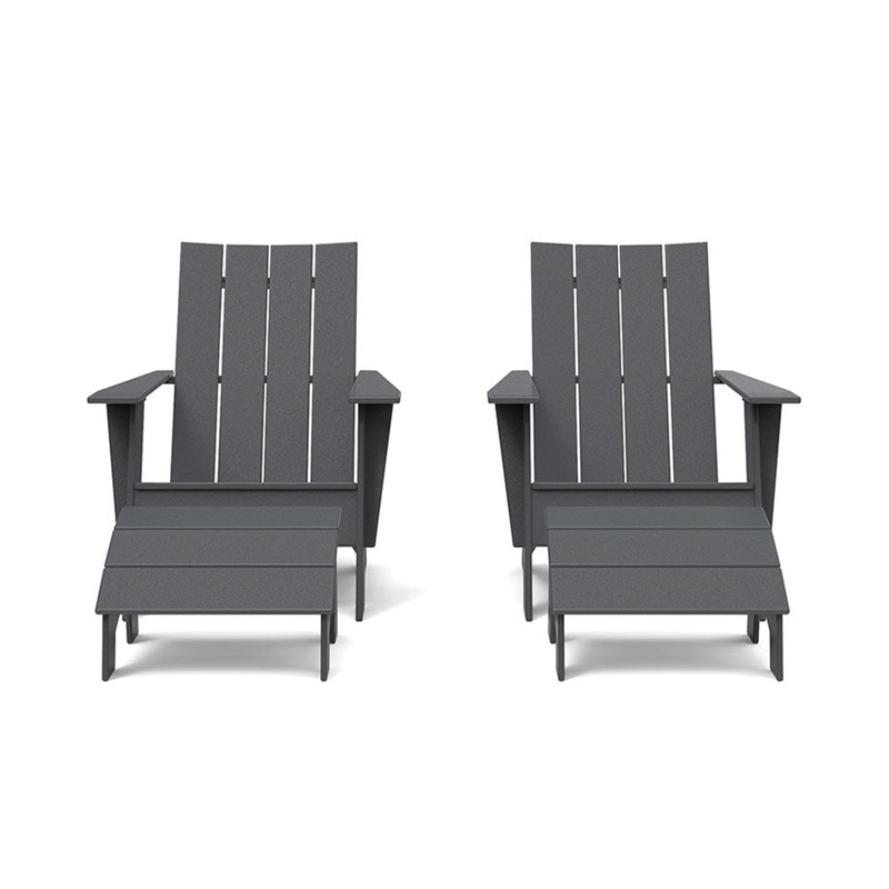 Adirondack Chair with Ottoman Bundle