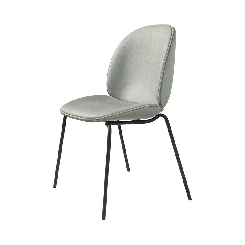 Beetle Dining Chair with Stackable Base – Fully Upholstered