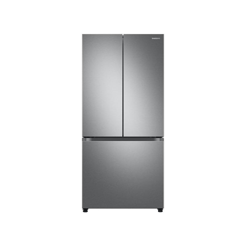 Samsung 25 cu. ft. 33″ 3-Door French Door Refrigerator with Dual Auto Ice Maker in Stainless Steel