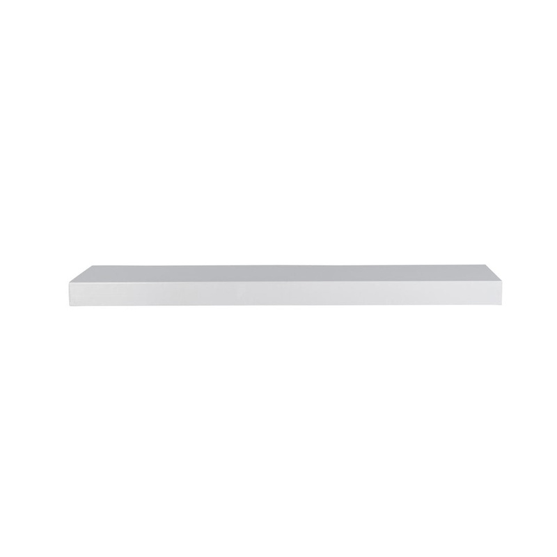 Sherice Floating Shelf AllModern Size: 1.97″ H x 36.23″ W x 10.24″ D Finish: White