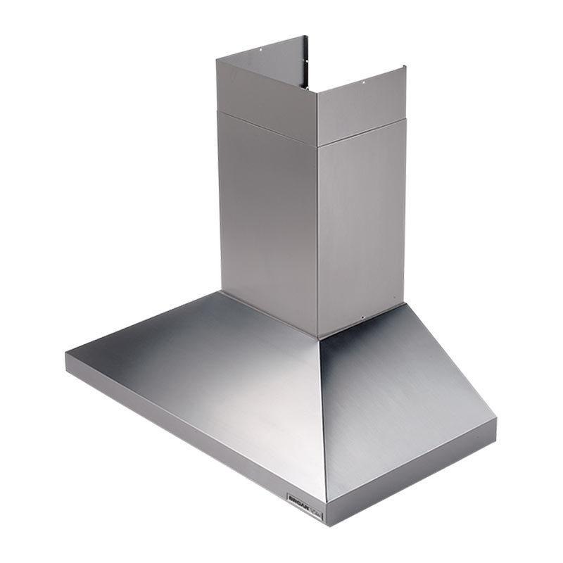 Broan 613004 DISCONTINUED-Broan 30-Inch Convertible Wall-Mount Chimney Range Hood w/ Heat Sentry, 450 CFM, Stainless Steel
