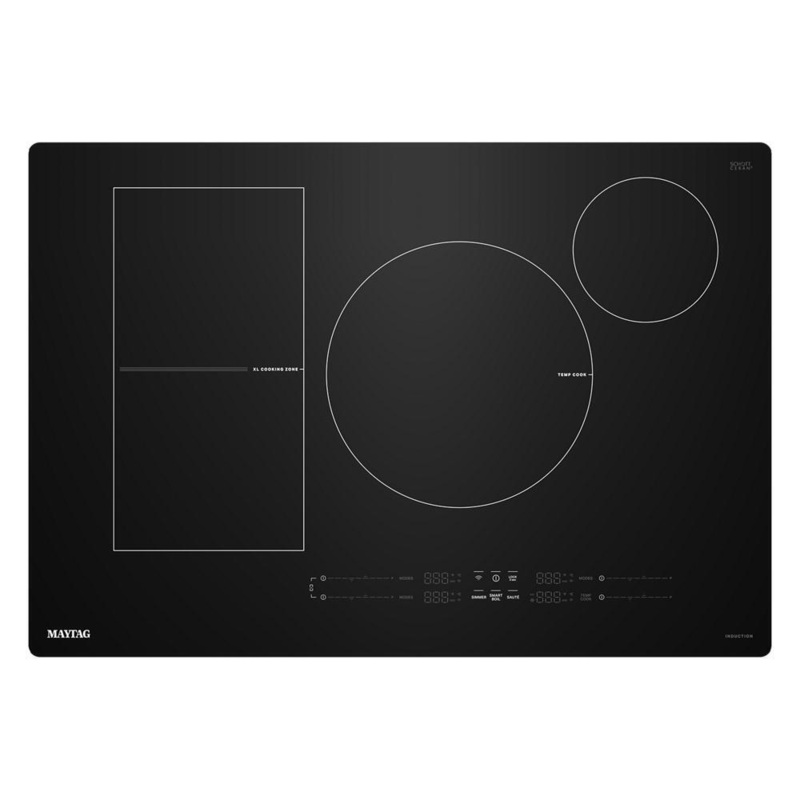 Maytag MCIT8030SB 30-Inch Wide Induction Cooktop with Power Boost