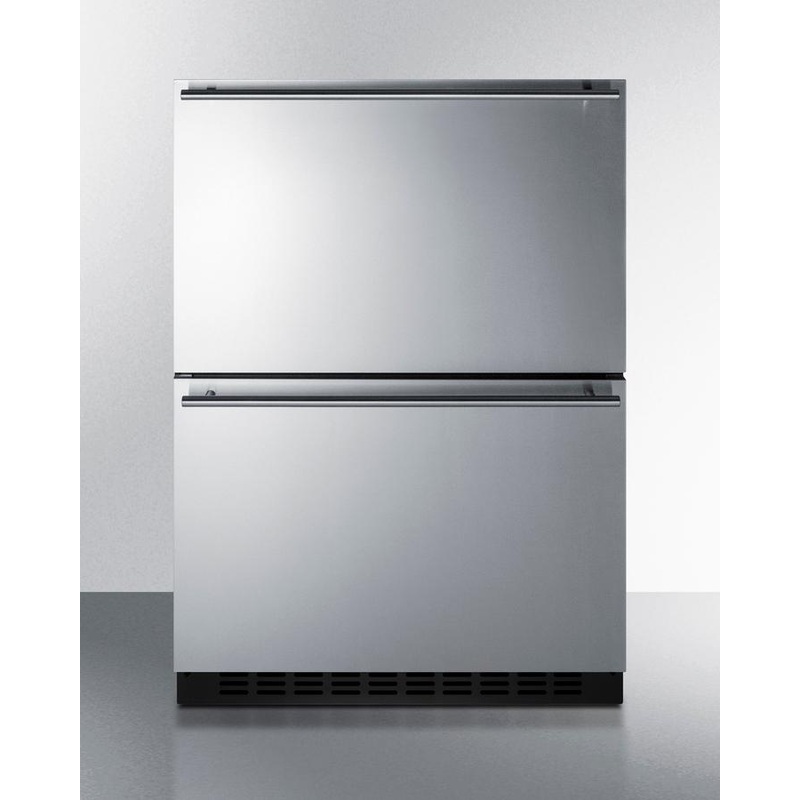Summit ADFD243 24″ Wide 2-drawer All-freezer, ADA Compliant