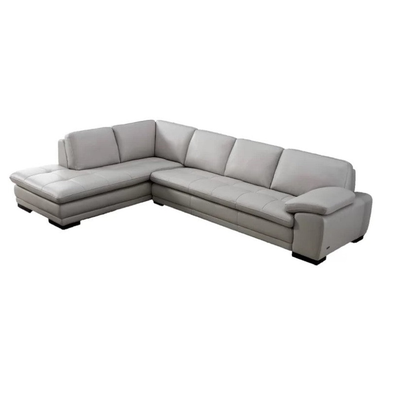 2 Piece Upholstered Sectional_Smoke Gray