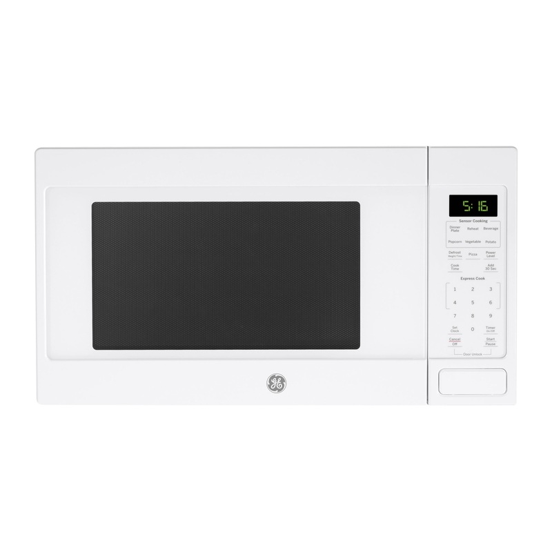 Ge Appliances GCST16S1WWW Ge 1.6 Cu. Ft. Countertop Microwave Oven