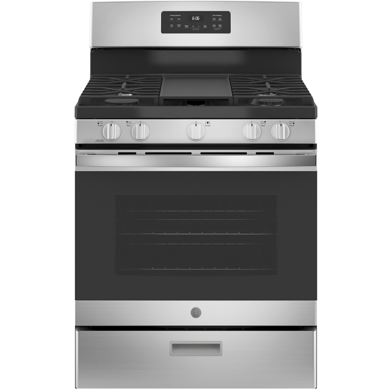 JGBS66REKSS GE 30″ Free-Standing Gas Range