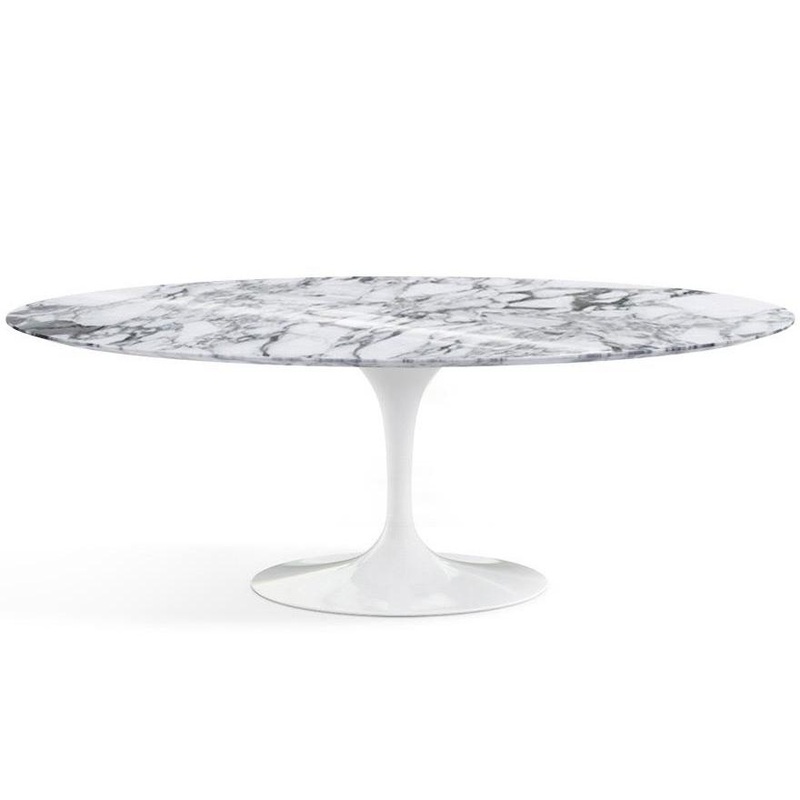 Saarinen 84″ Oval Dining Table