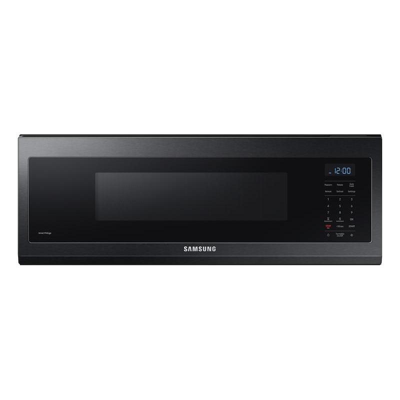 Samsung ME11F7510MT 1.1 cu. ft. Smart SLIM Over-the-Range Microwave with 400 CFM Ventilation in Matte Black Steel