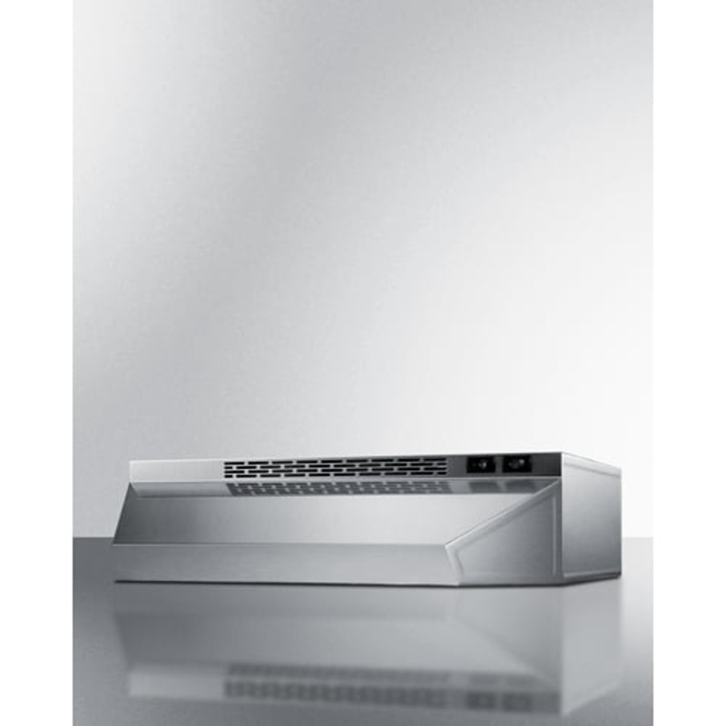 Summit H1636SS 36″ Under Cabinet Convertible Range Hood