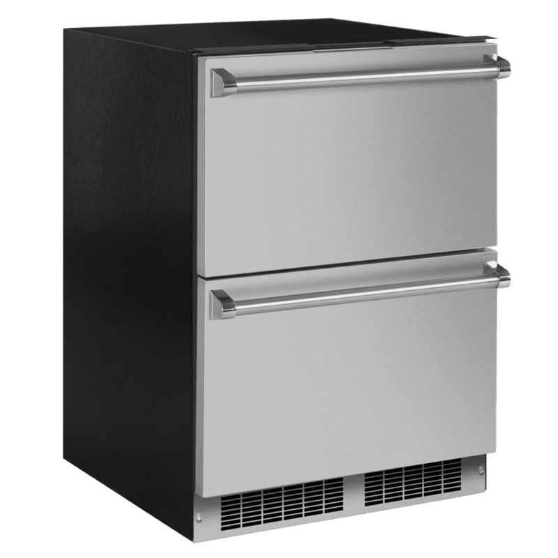 Marvel MPDR424SS71A 24-In Professional Built-In Refrigerated Drawers With Adjustable Dividers With Door Style – Stainless Steel