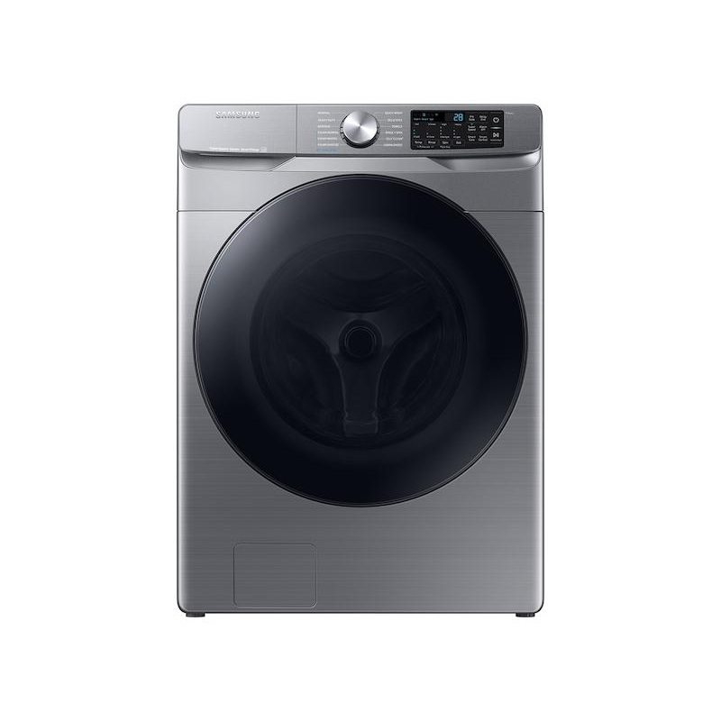 Samsung WF45B6300AP 4.5 Cu. Ft. Large Capacity Smart Front Load Washer With Super Speed Wash In Platinum