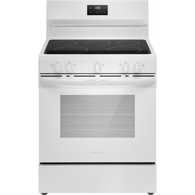 Frigidaire FCRE3052BW 30″ Electric Range