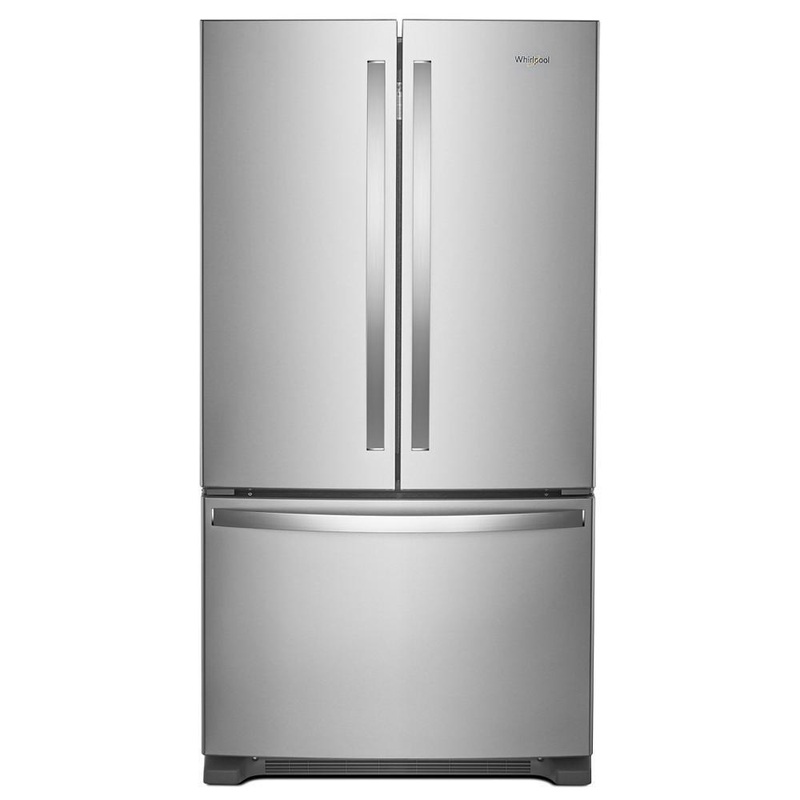 Whirlpool 36-inch Wide French Door Refrigerator with Water Dispenser – 25 cu. ft.