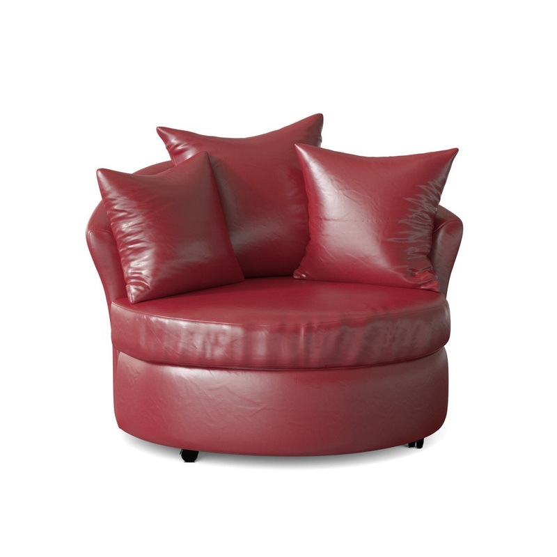 Alsup Barrel Chair Andover Mills Fabric: Cabo Cinnabar